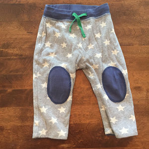 Mini Boden reversable cotton pants size 12-18 m